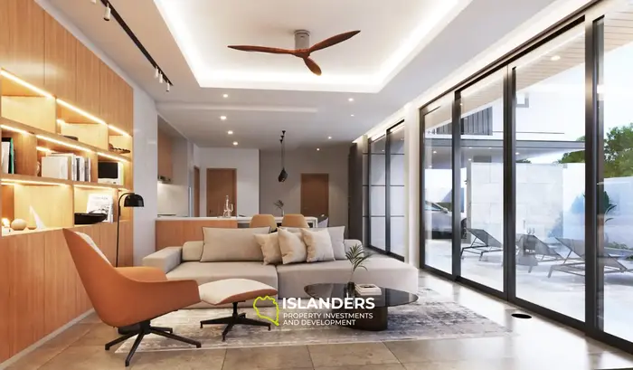 3-bdrm pool villa with tropical garden (Plai Laem)