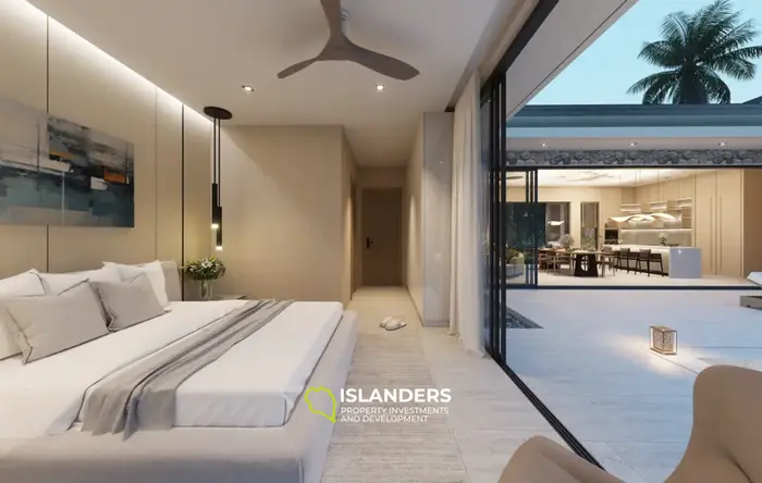 Three-bedroom pool villa surrounded by greenery (Chaweng)