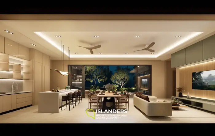 Three-bedroom pool villa surrounded by greenery (Chaweng)