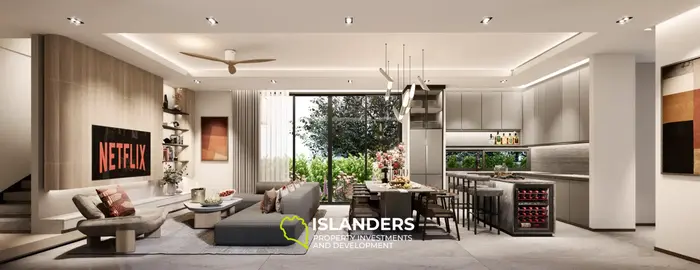 Luxury 3-bdrm pool villa 500 meters from the beach (Lamai)