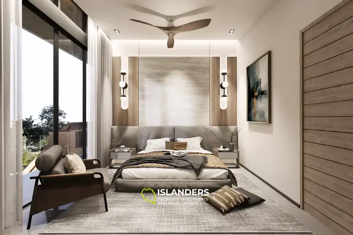 Luxury 3-bdrm pool villa 500 meters from the beach (Lamai)