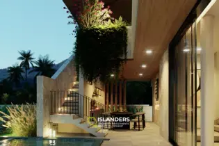 Luxury 3-bdrm pool villa 500 meters from the beach (Lamai)