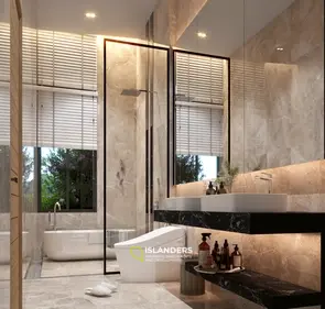 Luxury 3-bdrm pool villa 500 meters from the beach (Lamai)