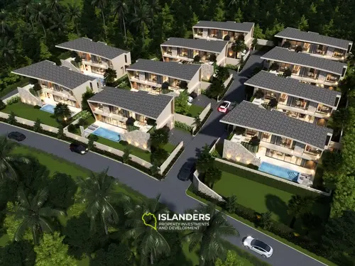 Luxury 3-bdrm pool villa 500 meters from the beach (Lamai)