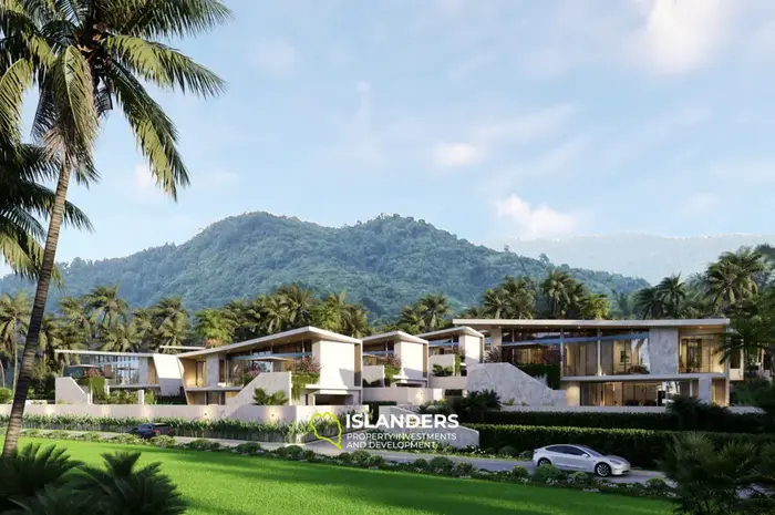 Luxury 3-bdrm pool villa 500 meters from the beach (Lamai)