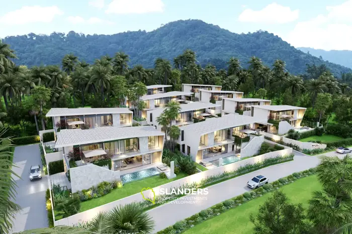 Luxury 3-bdrm pool villa 500 meters from the beach (Lamai)