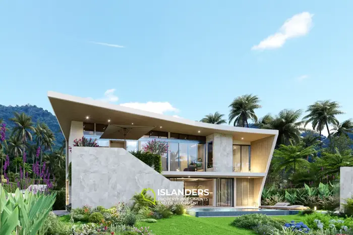 Luxury 3-bdrm pool villa 500 meters from the beach (Lamai)