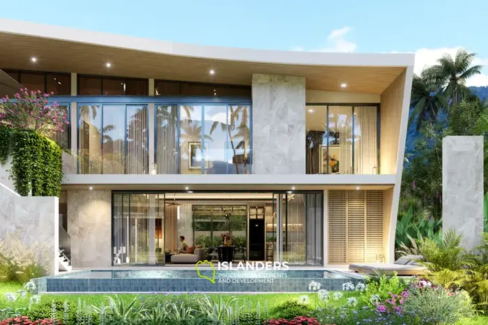 Luxury 3-bdrm pool villa 500 meters from the beach (Lamai)