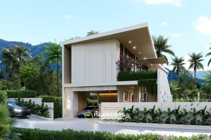 Luxury 3-bdrm pool villa 500 meters from the beach (Lamai)