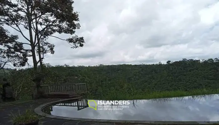 Land with the view for retreat projects in Sebatu area