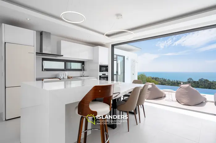 3 Schlafzimmer Villa mit Pool und Meerblick (Chaweng)