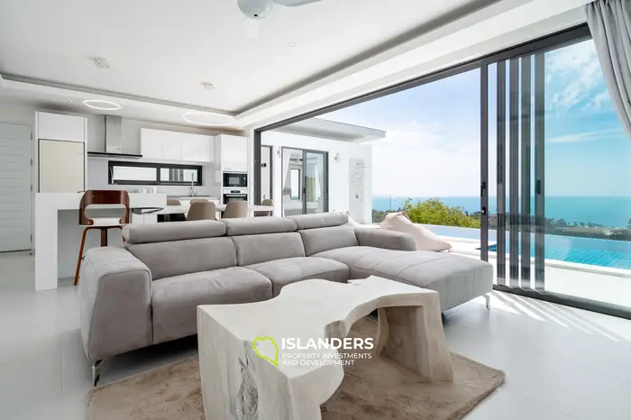 3 Schlafzimmer Villa mit Pool und Meerblick (Chaweng)