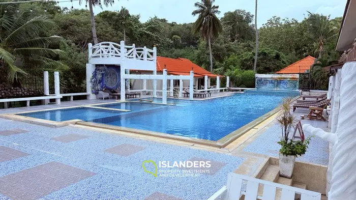 ✨ Beachfront Hotel for Sale at Haad Rin, Koh Phangan — Fully Licensed & Ready-to-Operate