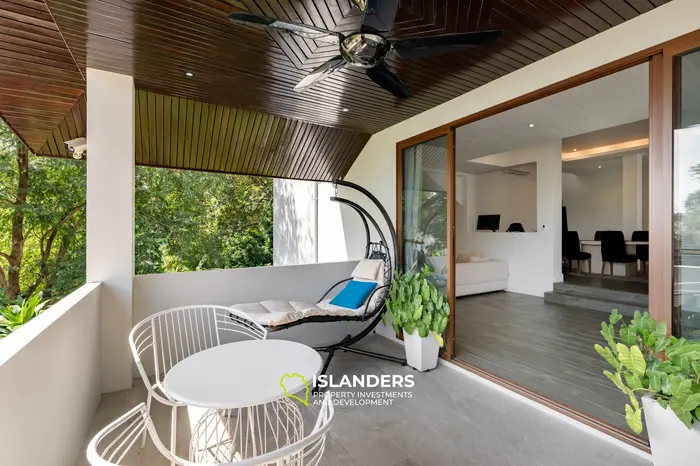 4 bdrm hilltop villa with mineral pool and view (Chaweng)