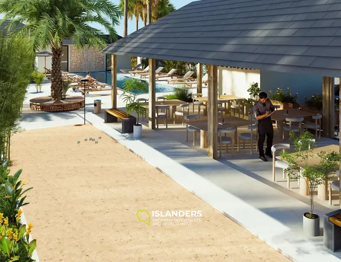 Modern 3-bdrm villa with a shared pool and a thoughtful layout in a quiet area (Lamai)