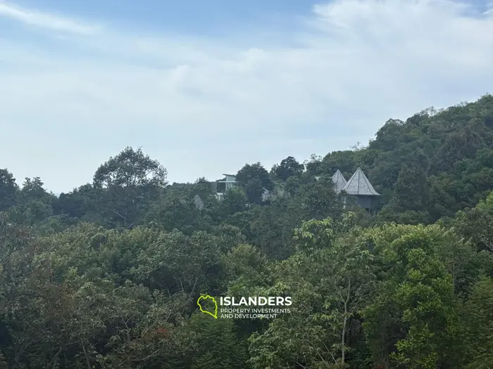 Terrain exclusif avec vue sur la mer à vendre à Koh Phangan, Nai Wok