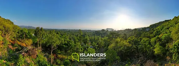 Terrain exclusif avec vue sur la mer à vendre à Koh Phangan, Nai Wok