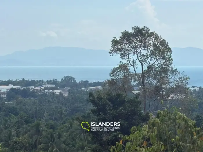 Эксклюзивный участок земли с видом на море на продажу в Кох Пханган, Най Вок