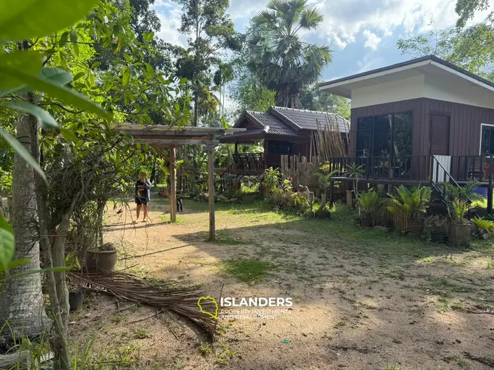 Эксклюзивная земля с видом на джунгли в аренду на Кох Пхангане