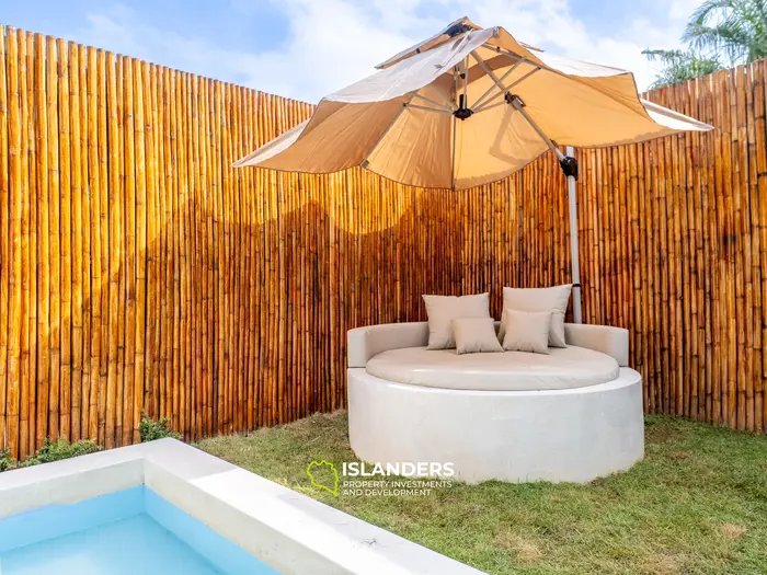 וילה עם חדר שינה אחד ובריכה במרחק הליכה מהחוף (מאנאם)