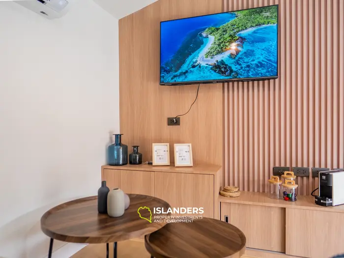 וילה עם חדר שינה אחד ובריכה במרחק הליכה מהחוף (מאנאם)