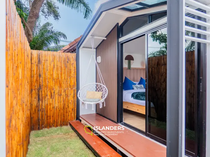 וילה עם חדר שינה אחד ובריכה במרחק הליכה מהחוף (מאנאם)