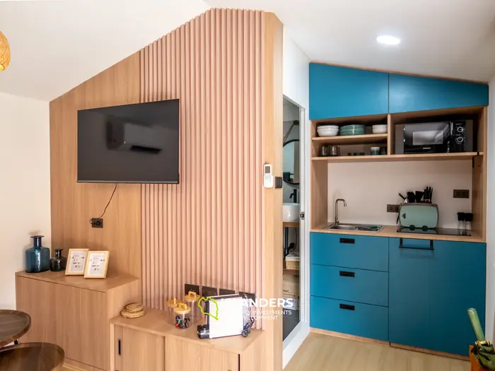 וילה עם חדר שינה אחד ובריכה במרחק הליכה מהחוף (מאנאם)