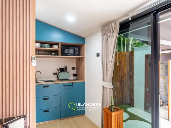 וילה עם חדר שינה אחד ובריכה במרחק הליכה מהחוף (מאנאם)