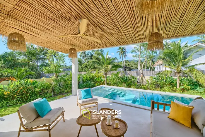 Contemporary 3-Bedroom Pool Villa on 640 sqm Land – Secure Ownership