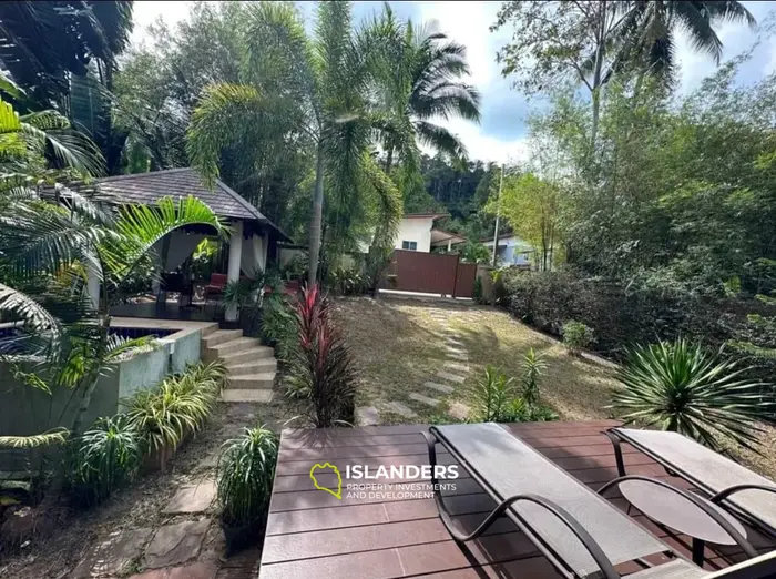 Уютный однокомнатный дом с полной приватностью — ваш собственный тропический оазис