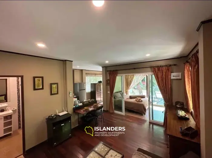 Уютный однокомнатный дом с полной приватностью — ваш собственный тропический оазис