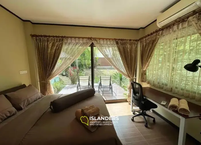 Уютный однокомнатный дом с полной приватностью — ваш собственный тропический оазис