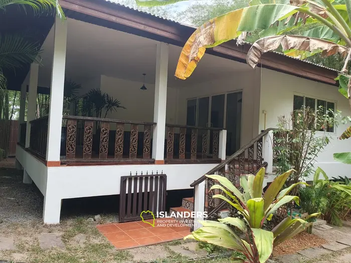 Casa acogedora de 2 habitaciones en Srithanu — Privacidad, espacio y vida tropical