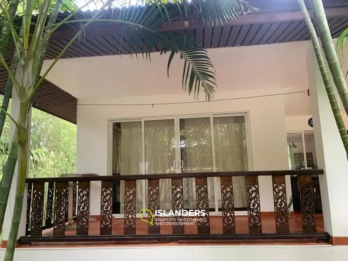 Casa acogedora de 2 habitaciones en Srithanu — Privacidad, espacio y vida tropical