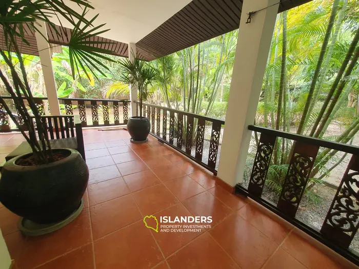 Casa acogedora de 2 habitaciones en Srithanu — Privacidad, espacio y vida tropical