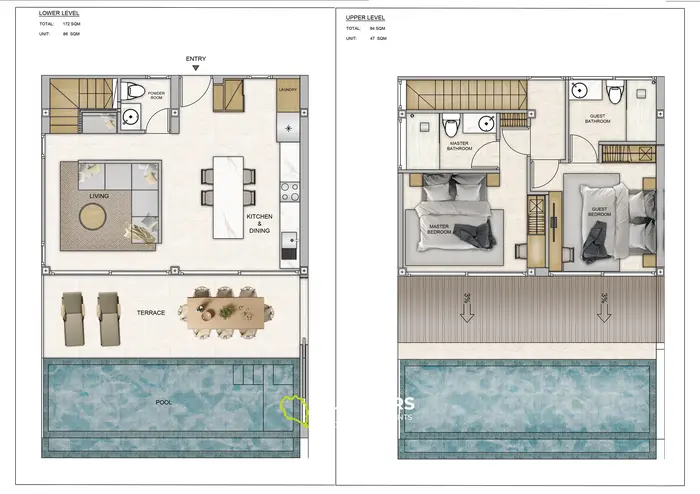 Boutique Villas – Luxury Sea-View Villas (2 types)