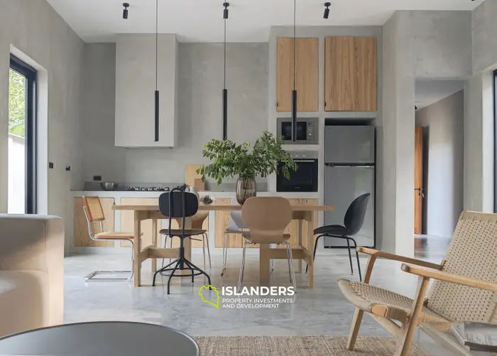 Brand new architect-designed Villa facing rubber forest