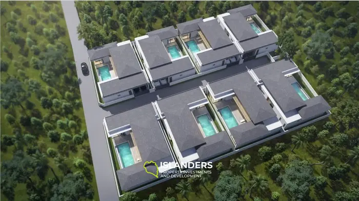 فيلا مكونة من طابق واحد و3 غرف نوم مع مسبح على بعد خمس دقائق بالسيارة من الشاطئ (بوفوت)