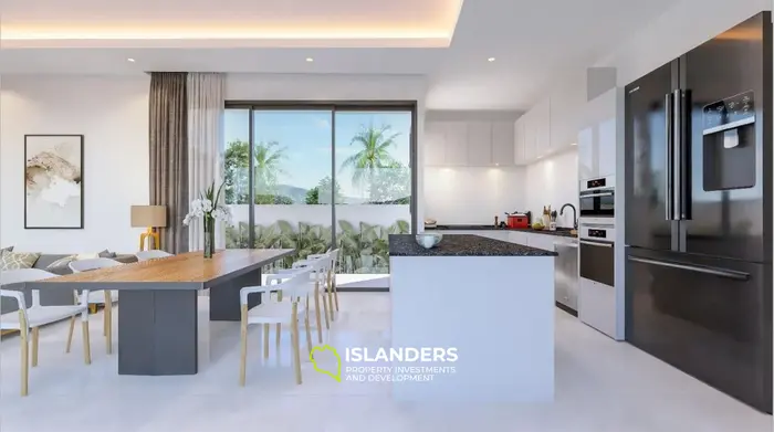 فيلا مكونة من طابق واحد و3 غرف نوم مع مسبح على بعد خمس دقائق بالسيارة من الشاطئ (بوفوت)