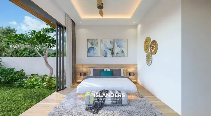 فيلا مكونة من طابق واحد و3 غرف نوم مع مسبح على بعد خمس دقائق بالسيارة من الشاطئ (بوفوت)