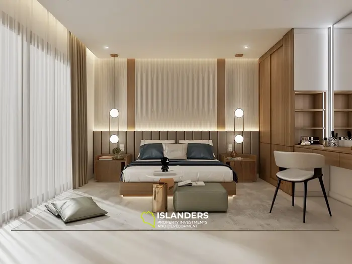 Modern 2-bdrm poo villa with sea views and spectacular sunsets (Nathon)