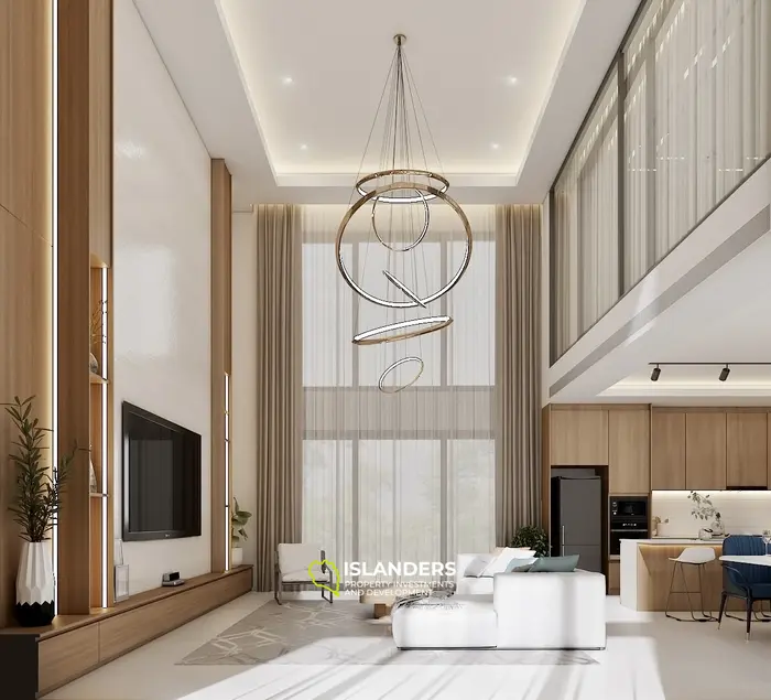 Modern 2-bdrm poo villa with sea views and spectacular sunsets (Nathon)