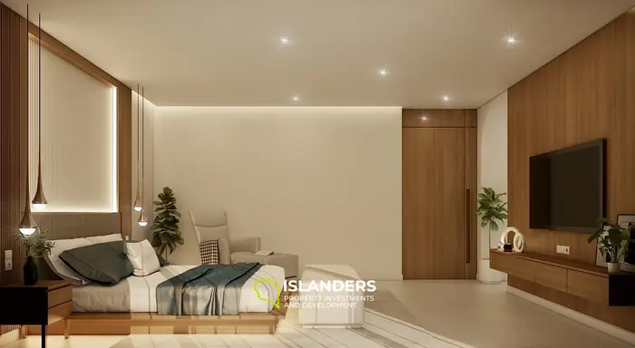 Modern 2-bdrm poo villa with sea views and spectacular sunsets (Nathon)