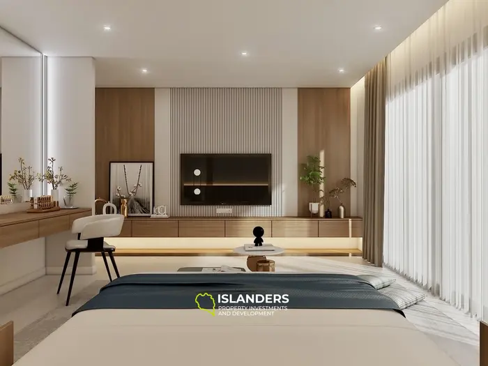 Modern 2-bdrm poo villa with sea views and spectacular sunsets (Nathon)