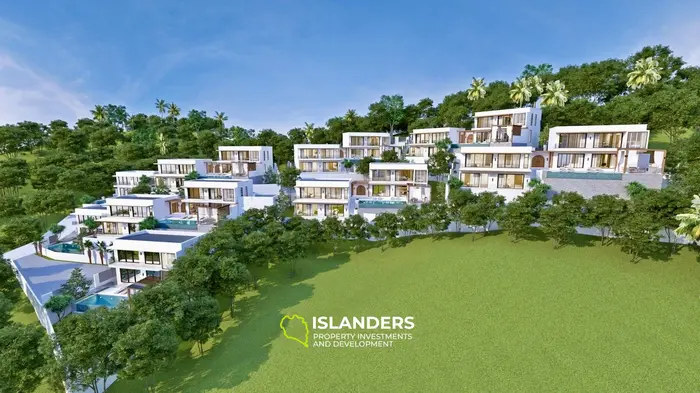 4-bdrm pool villa with sea view in a picturesque area (Nathon)