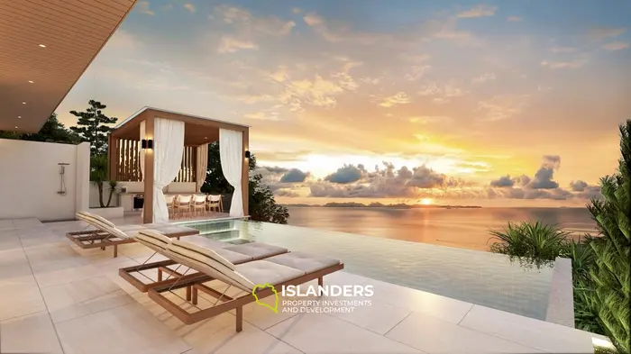 4-bdrm pool villa with sea view in a picturesque area (Nathon)