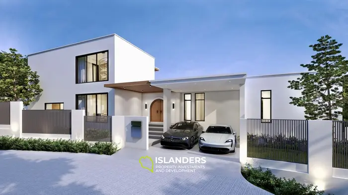 4-bdrm pool villa with sea view in a picturesque area (Nathon)