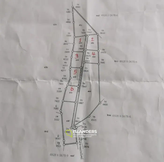 Sea view land in Srithanu!