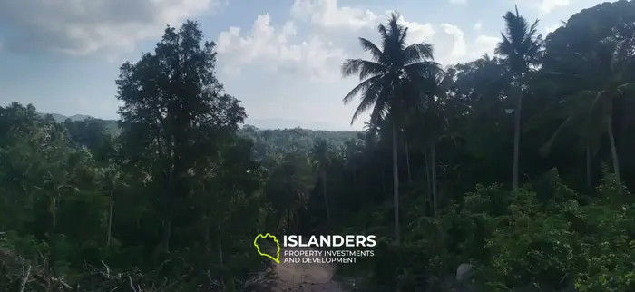 Sea view land in Srithanu!