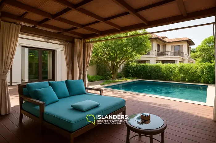 44 Fusion Villas Fase 2 en Da Nang, situado en una ubicación privilegiada que se extiende 300m a lo largo de la playa My Khe - Contacta a Hương al 0903407925.